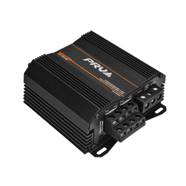 Main product image for PRV Audio MDX1200.4 1 OHM MDX Series 4-Channel Mini Amplifier 1200W 267-8092